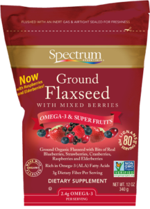 Ground Flaxseed with Mixed Berries