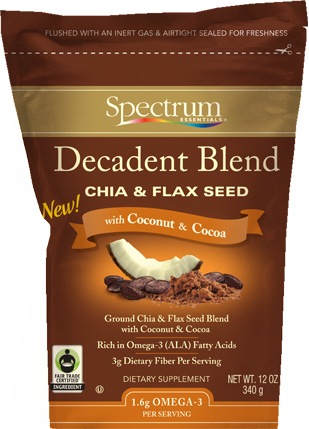 Decadent Blend Chia and Flax Seed