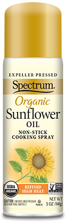 Organic Sunflower Oil Non-Stick Cooking Spray