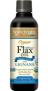 Organic Enriched with Lignans Omega- 3 Flax Oil
