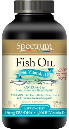 Fish Oil with Vitamin D Softgels