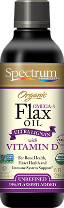 Organic High Lignan Flaxseed Oil, Flax Lignans