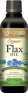 Organic Flax Oil, Shelf Stable Liquid