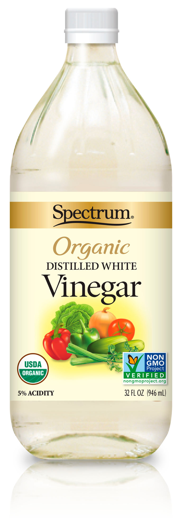 Organic Distilled White Vinegar Spectrum